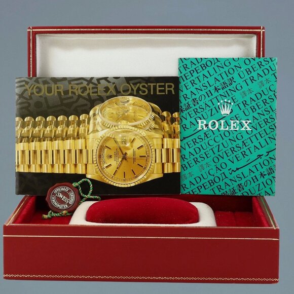 Ladies Rolex 26mm Diamond Datejust President Band Watch With BOX main image 4